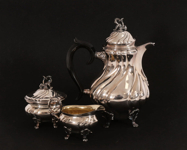 Kaffeservis 3 delar, silver, rokokostil, C.G.Hallberg, 1952_11980a_8dc2826275912fd_lg.jpeg