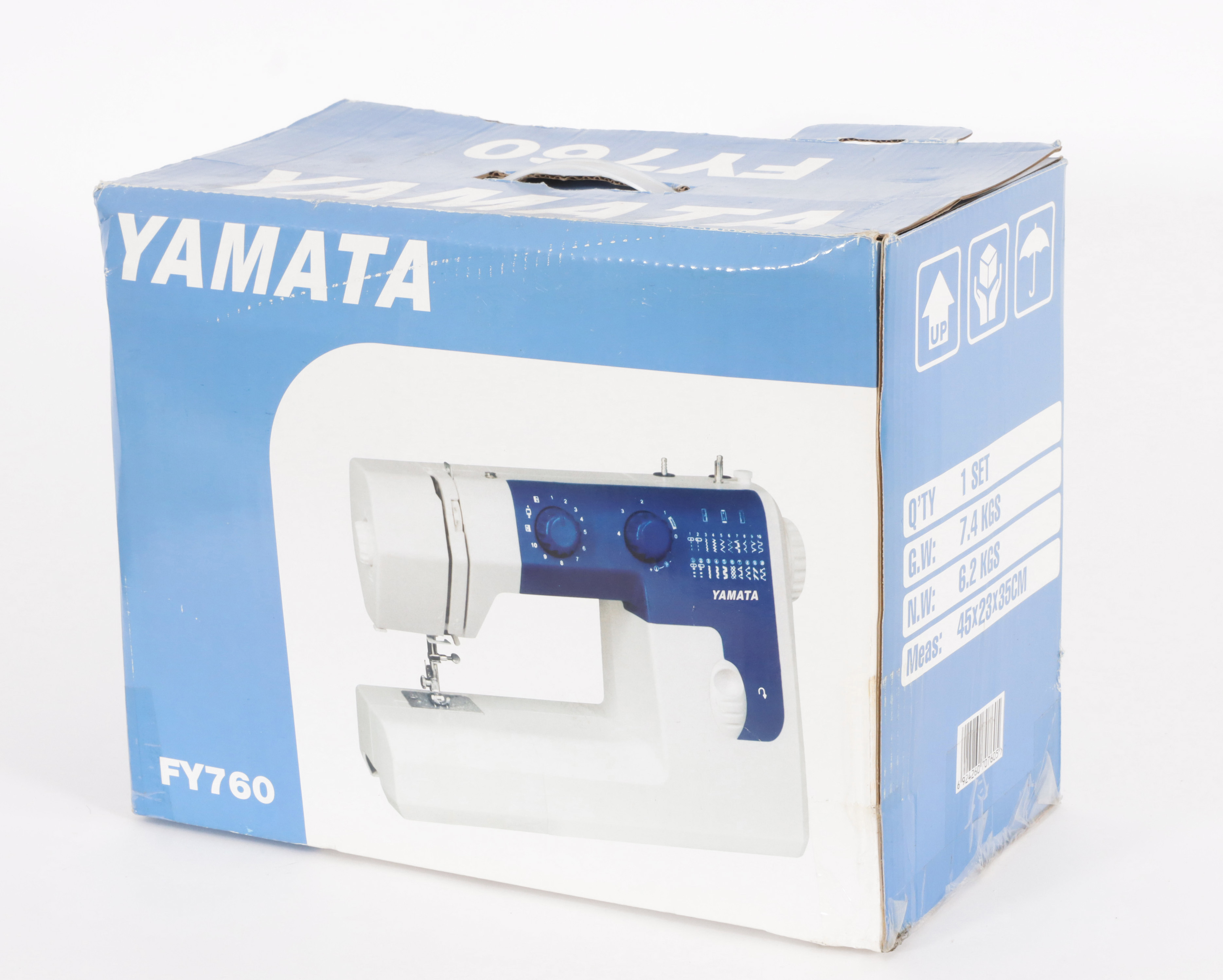 Symaskin, Yamata FY760 Auktion